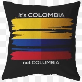 Colombian Flag Travel Vacation Souvenir Pillow, HD Png Download - colombian flag png