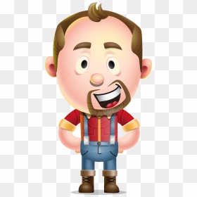 Lumberjack , Png Download - 3d Cartoon Character Transparent Background, Png Download - lumberjack png