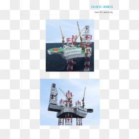 Drillship, HD Png Download - oil rig png