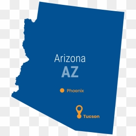Arizona Map University - Arizona, HD Png Download - university of arizona logo png