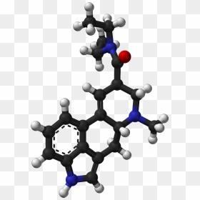 Famous Molecules - Lsd Molecular Structure 3d, HD Png Download - lsd png