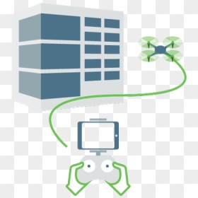 Feel Free To Control The Flight Of Your Drone With, HD Png Download - drone icon png