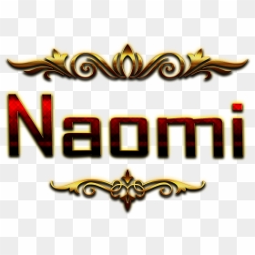 Naomi Decorative Name Png - Isaiah Name, Transparent Png - naomi png