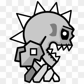 Gears Clipart Geometry Dash - Robots De Geometry Dash, HD Png Download - geometry dash png