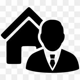 Realtor Svg Png Icon Free Download - Real Estate Agent Icon, Transparent Png - realtor logo white png