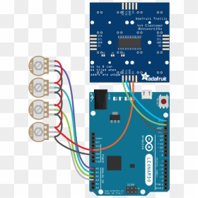 3d Printing Circuit-diagram - Bounce2 Arduino, HD Png Download - uno png