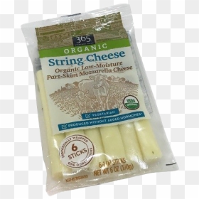 Mozzarella String Cheese Png Free Background - 365 Organic String Cheese, Transparent Png - sticks png