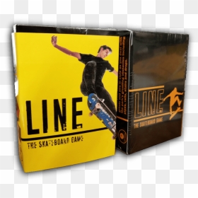 How To Play Line Skateboard Card Game - Game, HD Png Download - skateboarder png