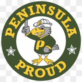 Peninsula High School Logo, HD Png Download - seahawk logo png