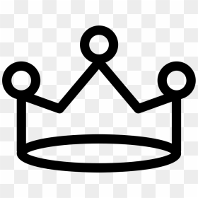 Royal Crown With Simplicity - Crown Outline Png, Transparent Png - vhv