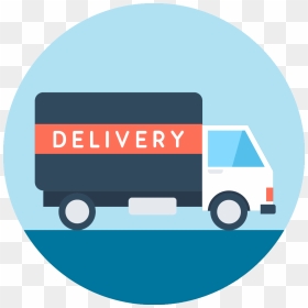 Delivery Icon Png, Transparent Png - moving truck png
