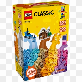 Lego Lego Classic Creative Box - Lego Classic 900 Pieces 10704, HD Png Download - legos png