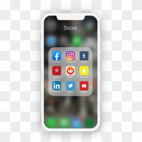 Social Media Screening - Phone Social Media Png, Transparent Png - snapchat screen png