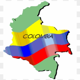 Colombia, HD Png Download - colombian flag png