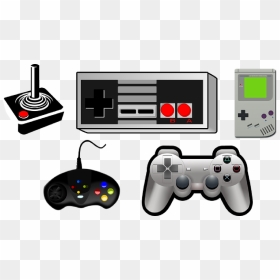 Transparent Atari Controller Png - Video Game Controller Clip Art, Png Download - game boy png