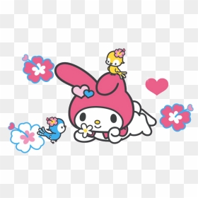 My Melody And Kuromi Coloring Pages, HD Png Download - imagenes en png