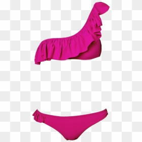 Naomi One Shoulder Pink Bikini - Briefs, HD Png Download - naomi png
