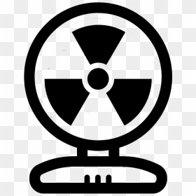 Cropped Road Signs - Radiation Symbol, HD Png Download - radioactive symbol png