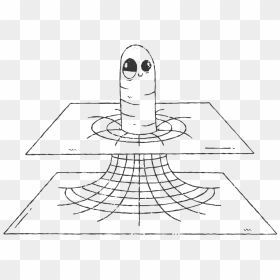 Line Art, HD Png Download - wormhole png