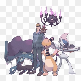 Suicune Tamer Commission Suicune, Blacky*, Harimaron*, - Cartoon, HD Png Download - suicune png