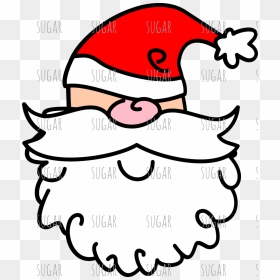 Sublimation Transfer Clipart , Png Download, Transparent Png - santa face png