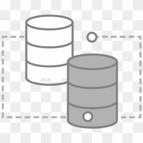 Data Migration - Battery Cartoon Black And White, HD Png Download - database icon png