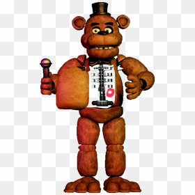 #fnaf Help Wanted Freddy Fazbear And Theres A Childs - Fnaf 1 Toy Freddy, HD Png Download - help wanted png