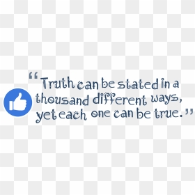Truth Quotes Png Picture - Printing, Transparent Png - truth png