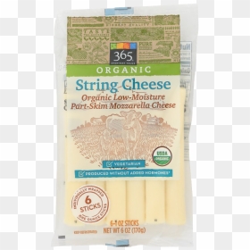 Mozzarella String Cheese Png Photo - Organic String Cheese Whole Foods, Transparent Png - sticks png