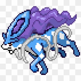 Pixel Art Suicune, HD Png Download - suicune png