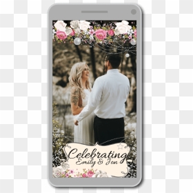 Arabic Wedding Snapchat Filter, HD Png Download - snapchat screen png