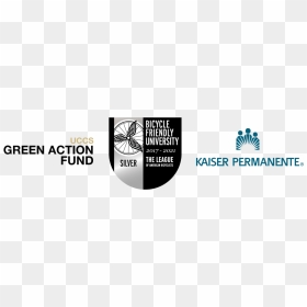 Uccs Green Action Fund, Bicycle Friendly, And Kaiser - Graphic Design, HD Png Download - kaiser permanente logo png
