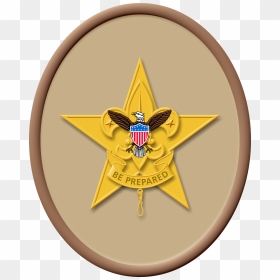 Boy Scout Star Rank Clipart Graphic Black And White - Boy Scouts Of America, HD Png Download - boy scout logo png
