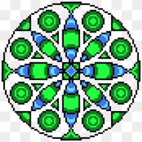 Minecraft Stained Glass Pixel Art, HD Png Download - stained glass png