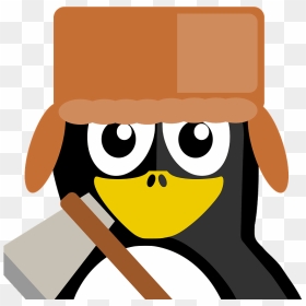 Lumberjack Clipart - Superhero Penguin, HD Png Download - lumberjack png