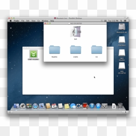 Transparent Quarantine Png - Mac Os X Mountain Lion, Png Download - mac desktop png