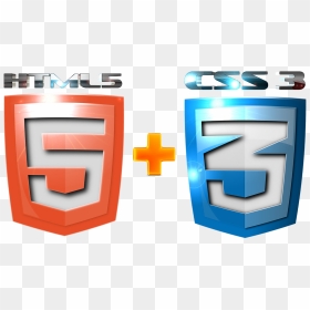 Transparent Css3 Logo Png - Html And Css Logos In Png, Png Download - css logo png