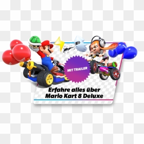 Nintendo Mario Kart 8 Deluxe , Png Download - Mario Kart 8 Deluxe Png, Transparent Png - mario kart 8 deluxe png