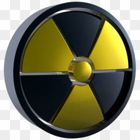 Nuclear Sign, HD Png Download - radioactive symbol png