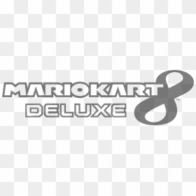Mario Kart 8 Deluxe Logo, HD Png Download - mario kart 8 deluxe png