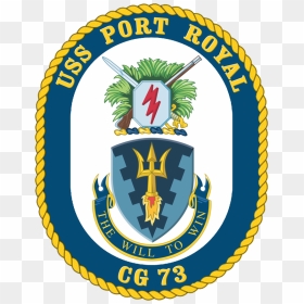 Uss Port Royal Cg-73 Crest - Uss Rhode Island Logo, HD Png Download - royal png