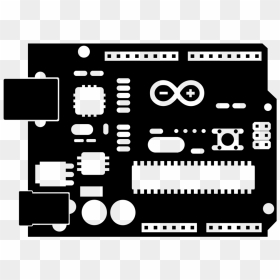 Square,angle,area - Arduino Black And White, HD Png Download - uno png