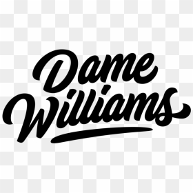 Dj Dame Williams Logo 2018 - Calligraphy, HD Png Download - deejay png