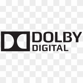 Dolby Digital Logo - Dolby Digital Audio Logo, HD Png Download - directv logo png