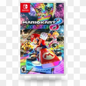 Mario Kart 8 Deluxe Nintendo Switch Us, HD Png Download - mario kart 8 deluxe png