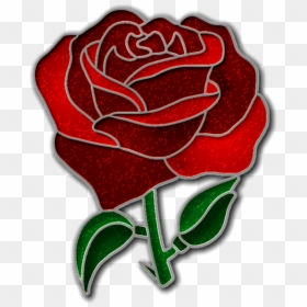 Absg 00 - Hybrid Tea Rose, HD Png Download - stained glass png