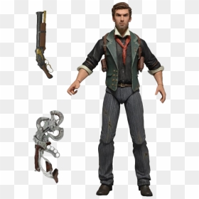 Booker Dewitt Figure, HD Png Download - bioshock infinite png