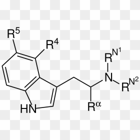 Lsd Tab Png , Png Download - Bufotenine Structure, Transparent Png - lsd png