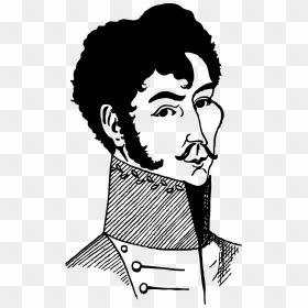 Simon Bolivar Clip Arts - Simon Bolivar Clipart, HD Png Download - colombian flag png