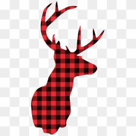 Deer Christmas Lumberjack Free Photo - Buffalo Plaid Deer Clipart, HD Png Download - lumberjack png